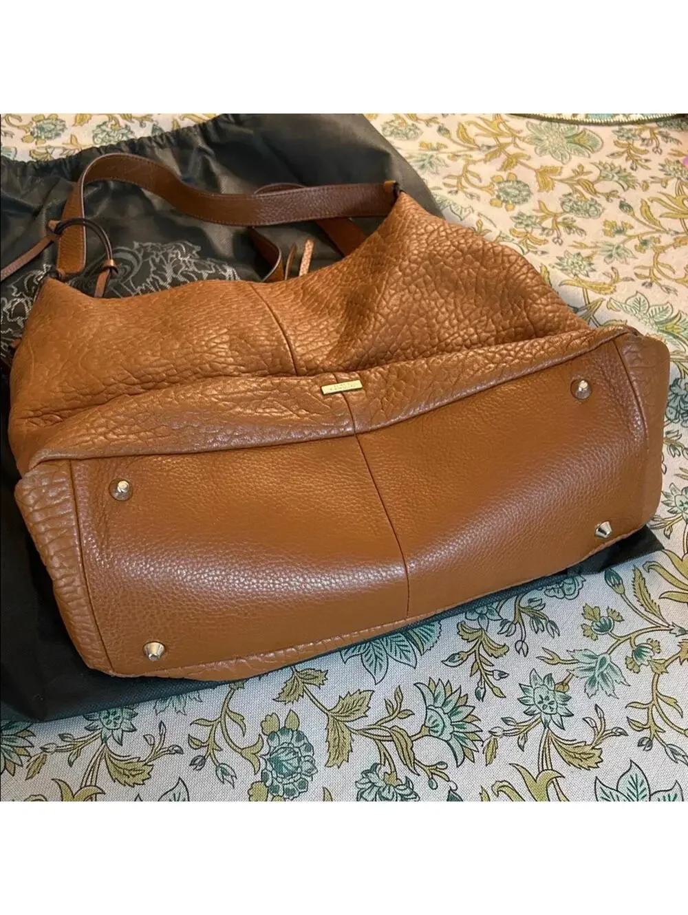 Vince Camuto Tan Leather Hobo Bag